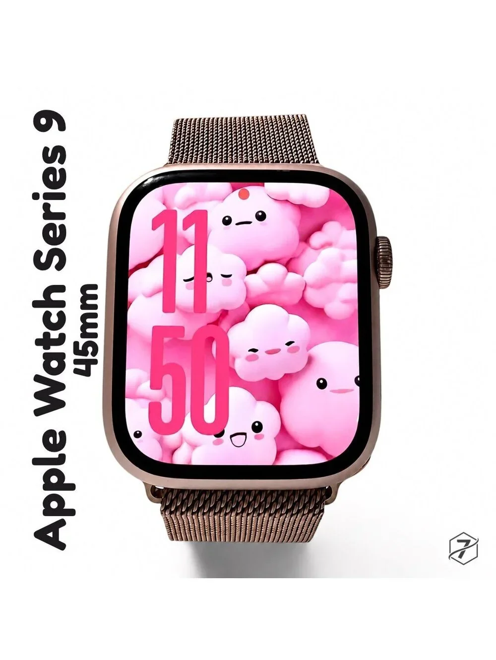 Apple Watch Series 9 45mm Cellular - 87% Battery Premium Band Included
